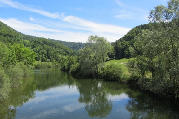 Qu’il est doux le clos du Doubs au mois d’août!