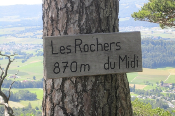 Sur Montchemin par les Rochers du Midi