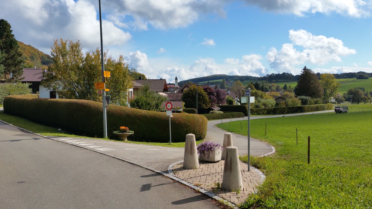 Arrivée à Movelier