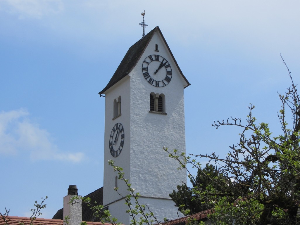 Clocher de l'église de Glovelier