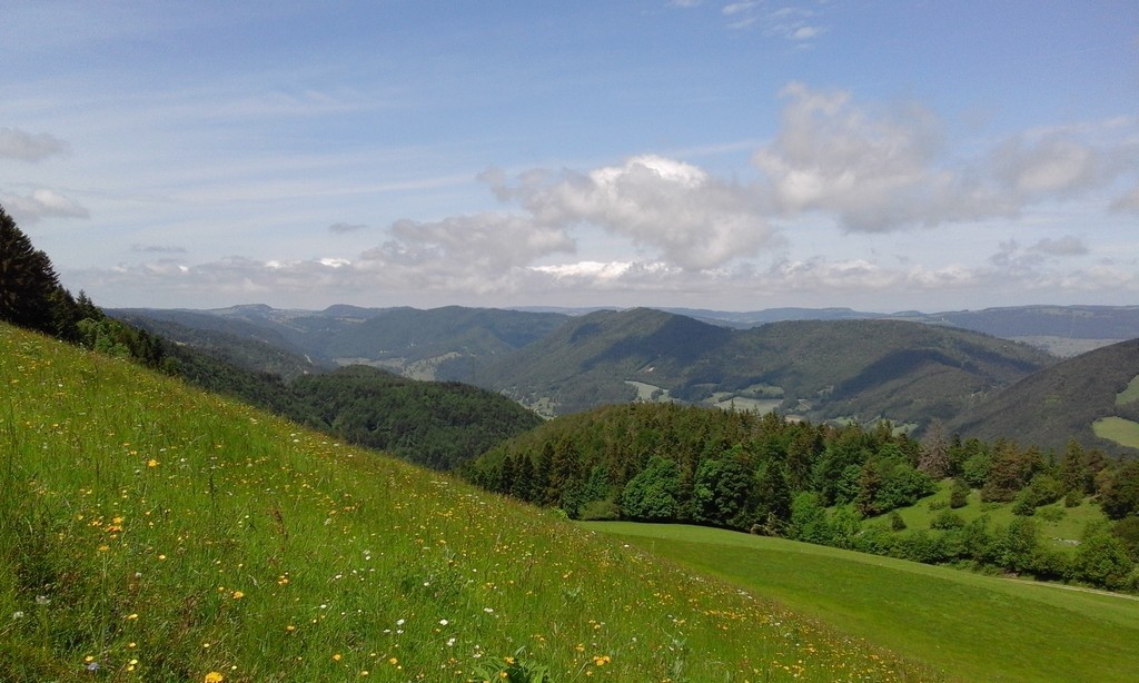 Vue sur la vallée