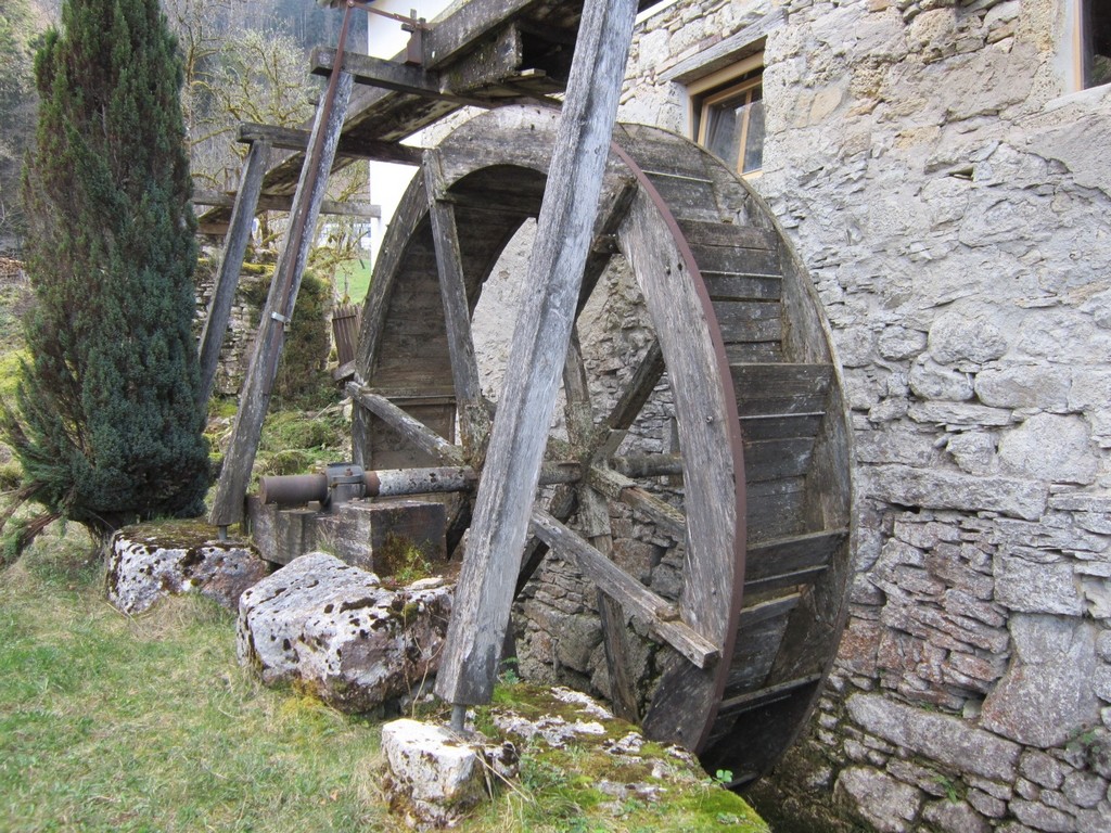 Roue moulin se Soubey